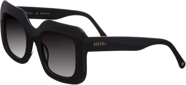 Bertha Talitha Handmade in Italy Sunglass - Women's Black One Size - Bertha