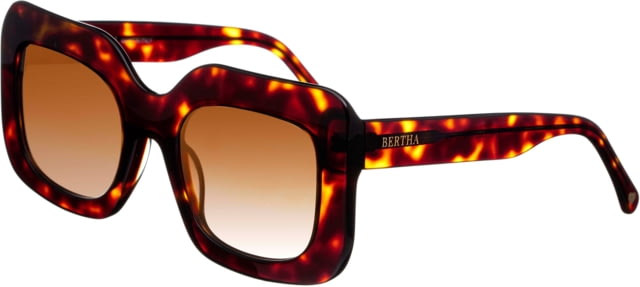 Bertha Talitha Handmade in Italy Sunglass - Women's Tortoise One Size - Bertha