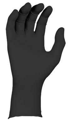 Best Manufacturing Glove 6MIL Blk Nitrile Xl PK50 Package