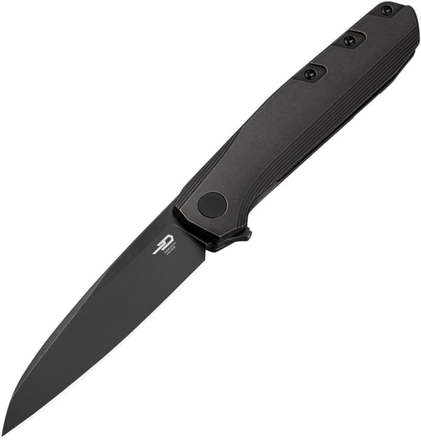 Bestech Knives 9 Framelock Ti Black SW BT - Bestech Knives