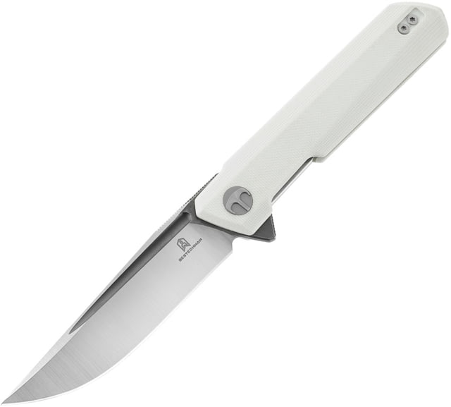 Bestech Knives Dundee Linerlock 3.50 in Folding Knife White G10
