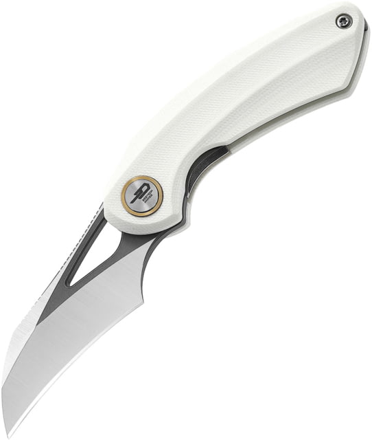 Bestech Knives Bihai Linerlock 2.13 in Folding Knife White G10 - Bestech Knives