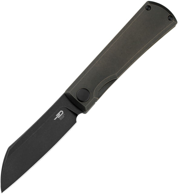 Bestech Knives Bruv Framelock Black Ti BT - Bestech Knives