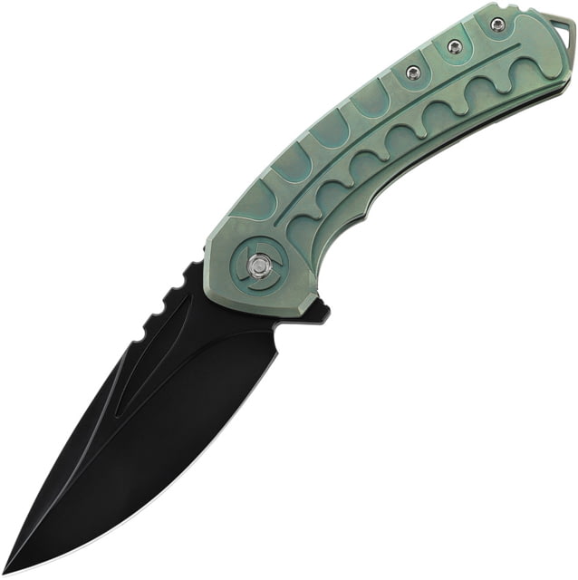 Bestech Knives Buwaya Framelock Retro 3.50 in Folding Knife