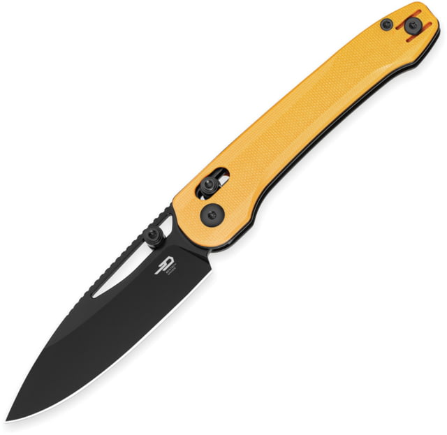 Bestech Knives Cobber Bar Lock Yellow BTKG68E - Bestech Knives