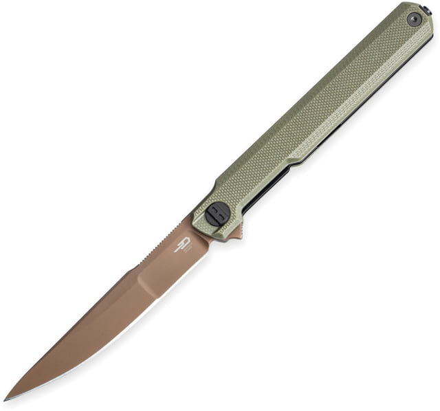 Bestech Knives Duoz Linerlock OD Green BTKG65F - Bestech Knives