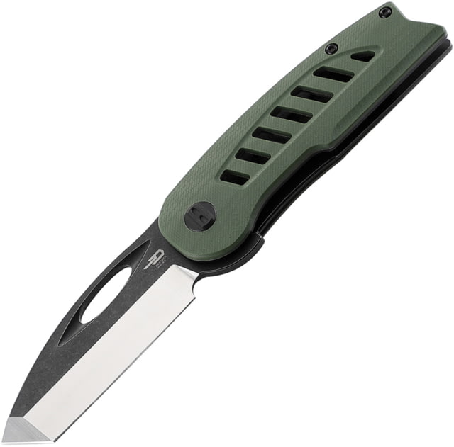 Bestech Knives Explorer Linerlock 2.88 in Folding Knife Green G10 - Bestech Knives