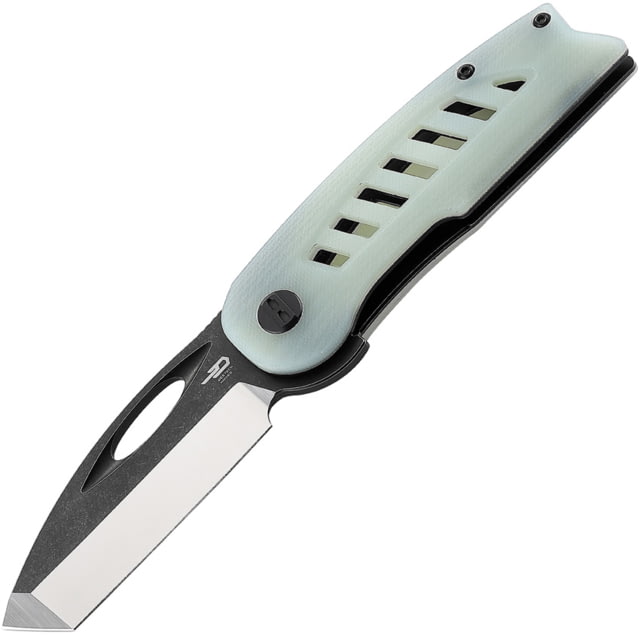 Bestech Knives Explorer Linerlock 2.88 in Folding Knife Jade G10 - Bestech Knives