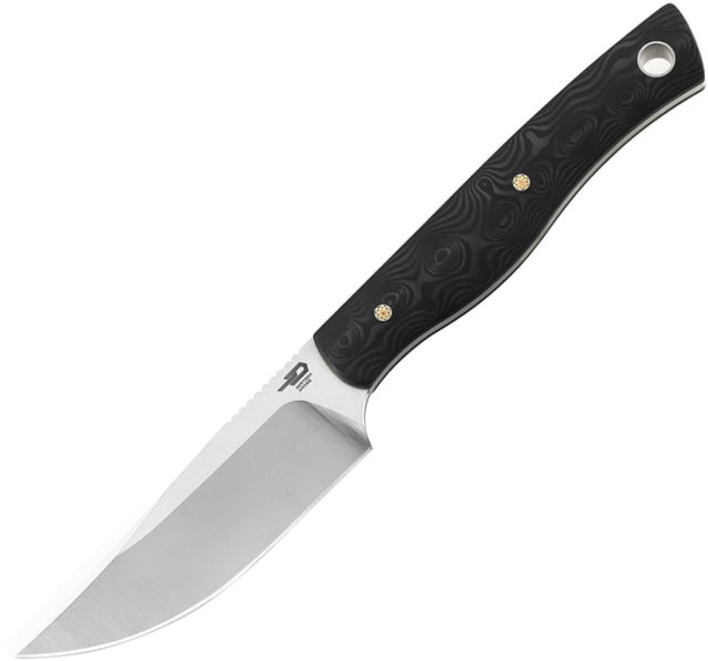 Bestech Knives Heidi Fixed Blade CF Knife 3.13" satin finish D2 tool steel blade Carbon fiber handle - Bestech Knives
