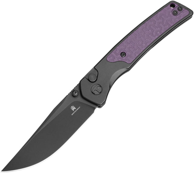 Bestech Knives Icebreaker Button Lock Blk/Prp BTKMK16C - Bestech Knives