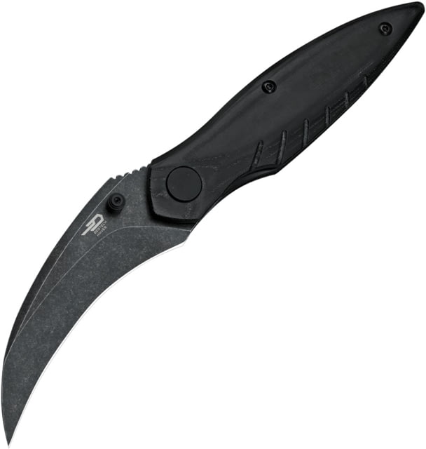 Bestech Knives Mantidae Linerlock Black BTKG60D - Bestech Knives