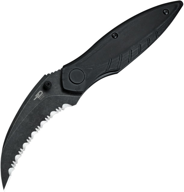Bestech Knives Mantidae Linerlock Black BTKG60F - Bestech Knives