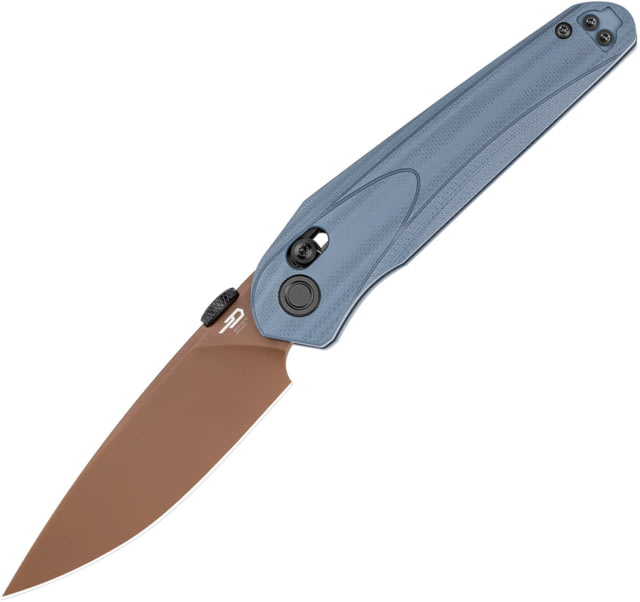 Bestech Knives Mothus Crossbar Lock Dark Blue BTKG67F - Bestech Knives