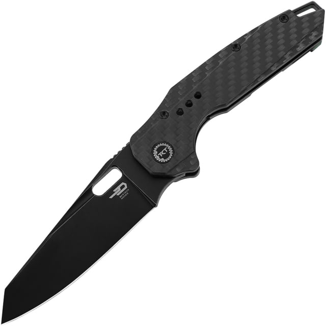 Bestech Knives Nyxie Framelock CF BT 3.38 in Folding Knife