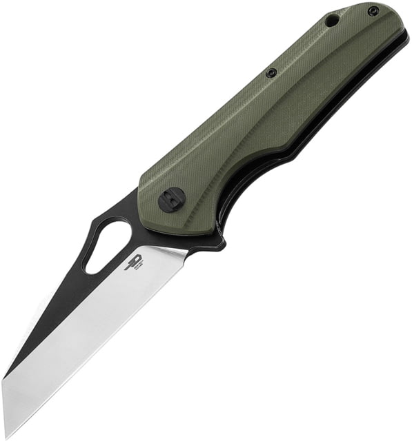 Bestech Knives Operator Linerlock 3.50 in Folding Knife Green G10 - Bestech Knives