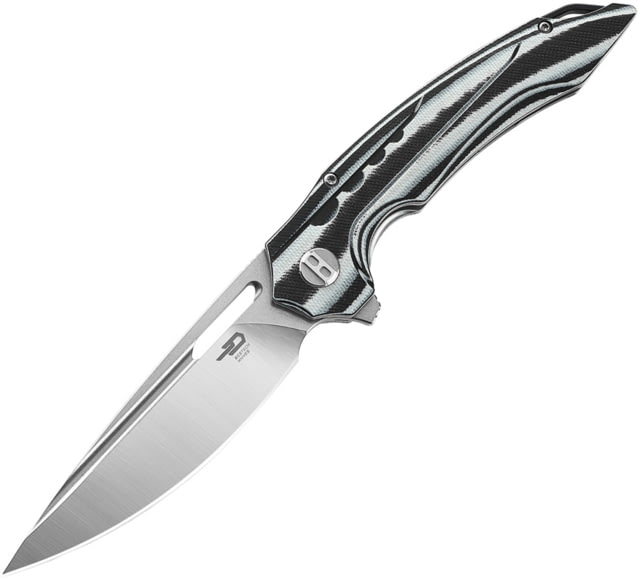 Bestech Knives Ornetta Linerlock /White 3.63 in Folding Knife - Bestech Knives