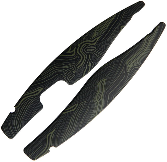 Bestech Knives Predator Handle Inlay G10 Black and green G10 handle inlay for Predator mode  INLAY MIXED G10 - Bestech Knives