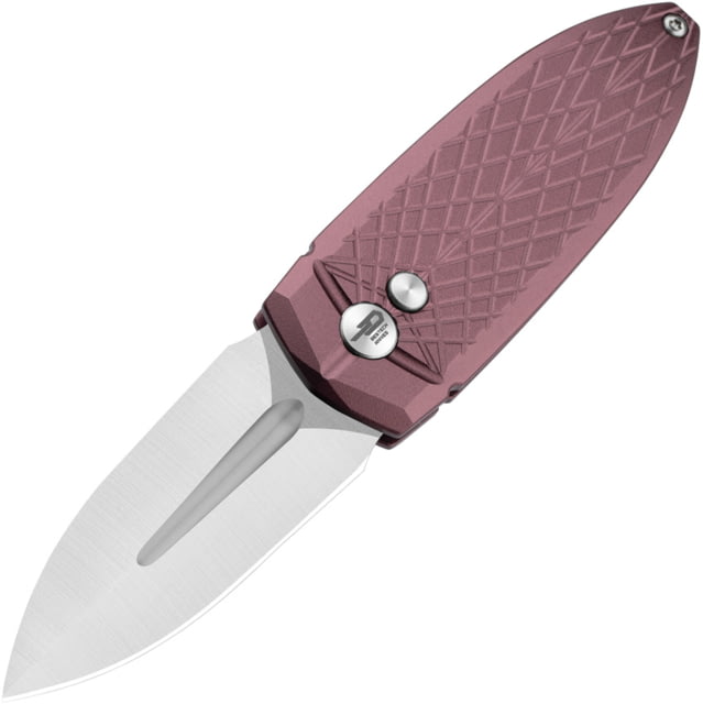 Bestech Knives Ququ Button Lock Al Brown BTKG57B3 - Bestech Knives