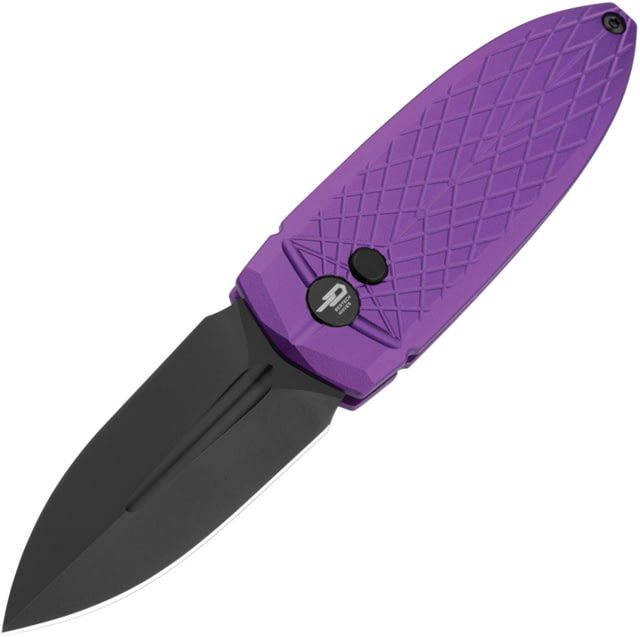Bestech Knives Ququ Button Lock Al Purple BTKG57B5 - Bestech Knives