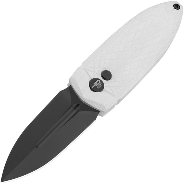 Bestech Knives Ququ Button Lock G10 White BTKG57A5 - Bestech Knives