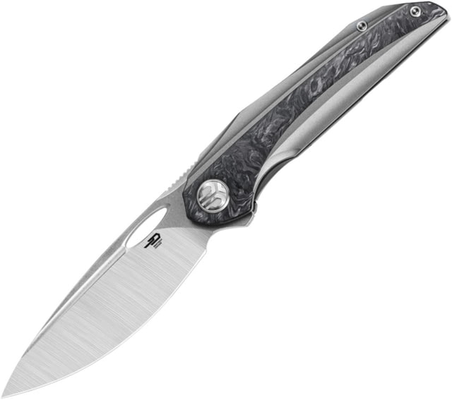 Bestech Knives SENU Framelock Ti/Marble CF BT - Bestech Knives