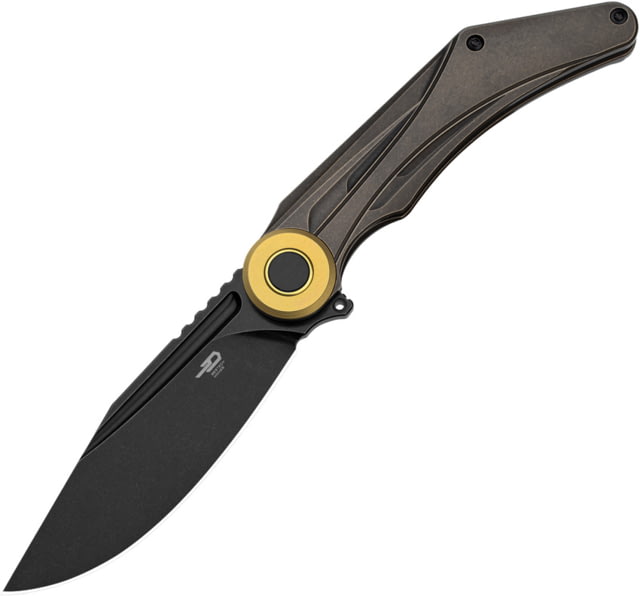Bestech Knives Seraph Framelock Ti Blk/Brz BT - Bestech Knives
