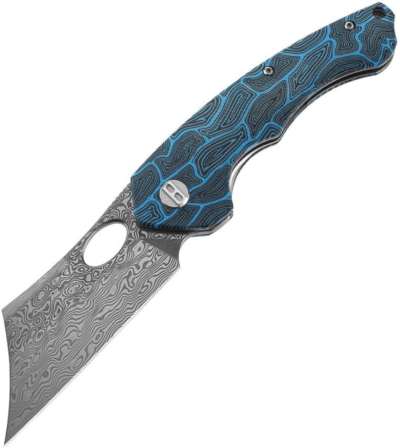 Bestech Knives Skirmish Linerlock Damascus BTKL07B 3.25 in Folding Knife