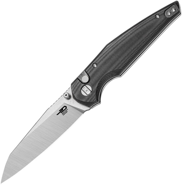 Bestech Knives Snakebird Button Lock Black BTKG58C - Bestech Knives