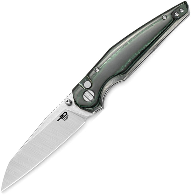 Bestech Knives Snakebird Button Lock Green BTKG58A - Bestech Knives
