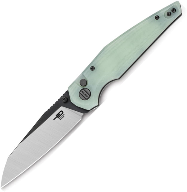 Bestech Knives Snakebird Button Lock Jade BTKG58D - Bestech Knives