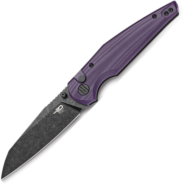 Bestech Knives Snakebird Button Lock Purple BTKG58E - Bestech Knives