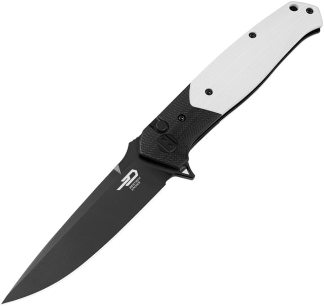 Bestech Knives Swordfish Button Lock White BTKG62A - Bestech Knives