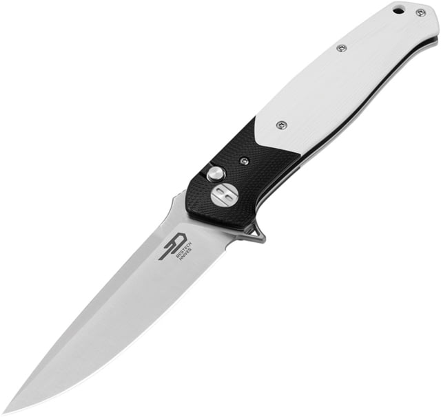 Bestech Knives Swordfish Button Lock White BTKG62B - Bestech Knives