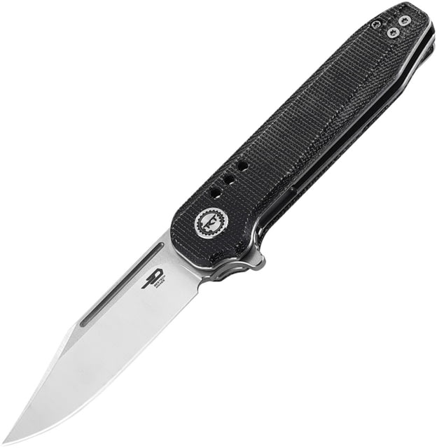 Bestech Knives Syntax Linerlock Micarta 2.88 in Folding Knife