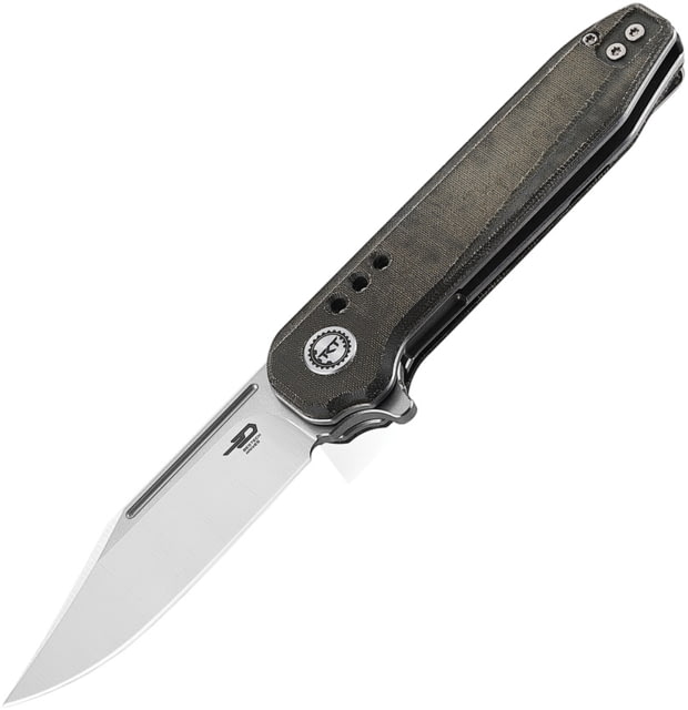 Bestech Knives Syntax Linerlock Micarta 2.88 in Folding Knife - Bestech Knives