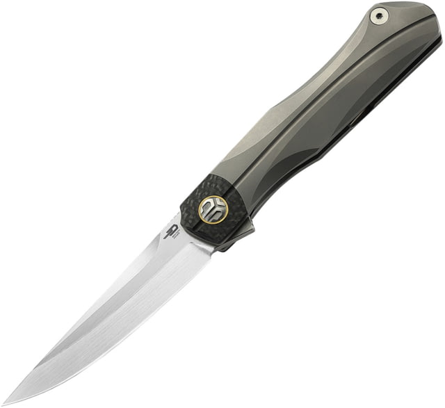 Bestech Knives THYRA Framelock Grey 3.50 in Folding Knife - Bestech Knives