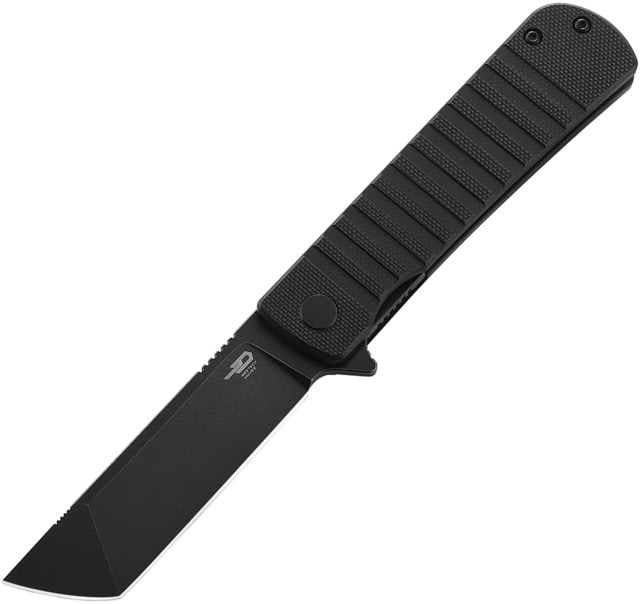 Bestech Knives Titan Linerlock BTKG49A5 3.00 in Folding Knife Black G10 - Bestech Knives