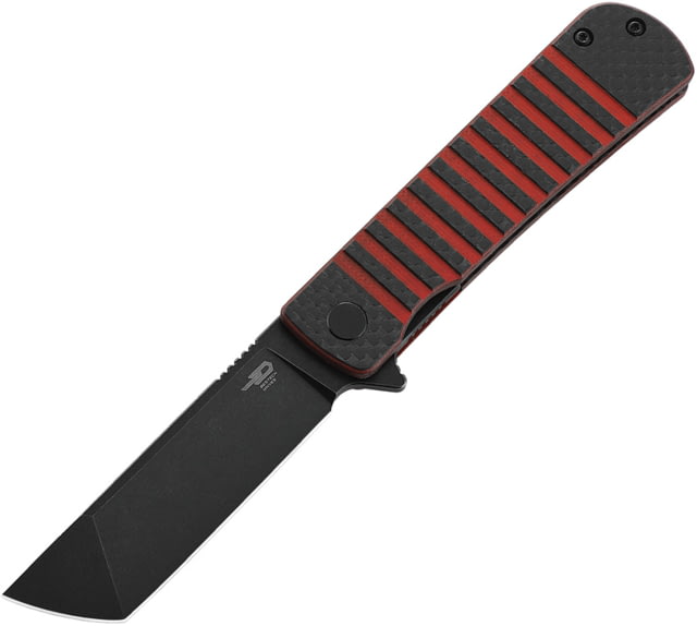 Bestech Knives Titan Linerlock /Red 3.00 in Folding Knife