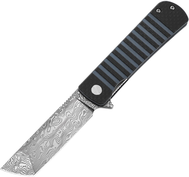Bestech Knives Titan Linerlock Damascus 3.00 in Folding Knife