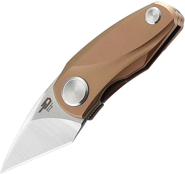 Bestech Knives Tulip Ball Lock Folding Knife 1.25" Bohler M390 stainless blade Pink titanium handle - Bestech Knives