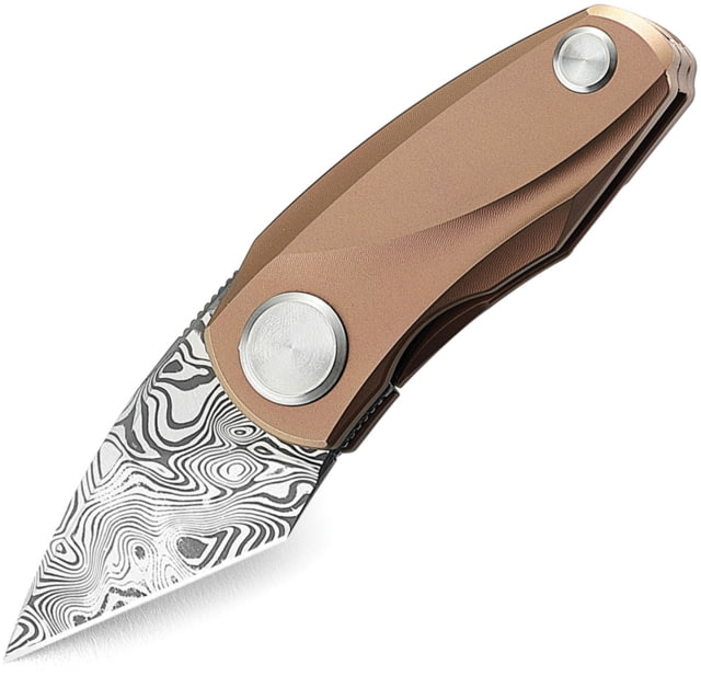 Bestech Knives Tulip Damasteel Framelock Pink BT - Bestech Knives