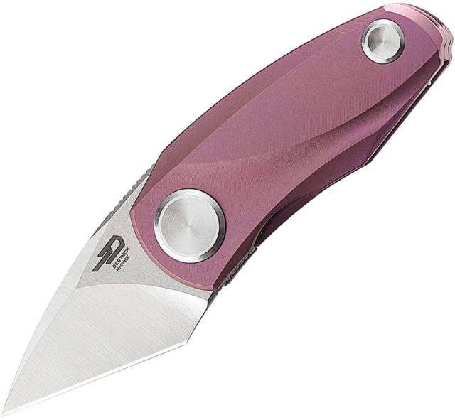 Bestech Knives Tulip Framelock Folding Knife 1.25" Bohler M390 stainless blade Purple titanium handle - Bestech Knives