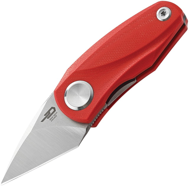 Bestech Knives Tulip Linerlock 1.50 in Folding Knife Red G10 - Bestech Knives