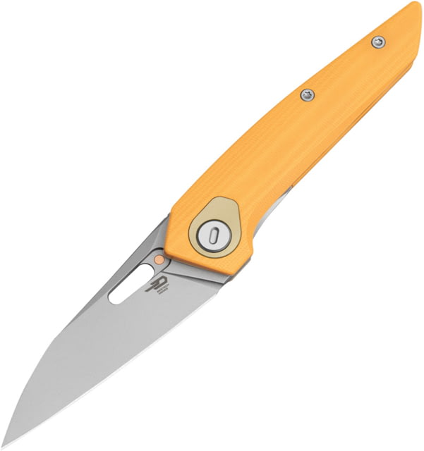 Bestech Knives VK-Void Linerlock M-Cut Yel BTKG63A - Bestech Knives