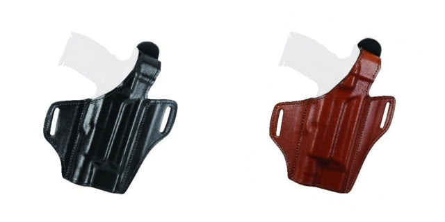 US Bianchi 140 Allusion Reveal Holsters, Glock 17, Left Hand, Plain, Black, 25927 Tech Data