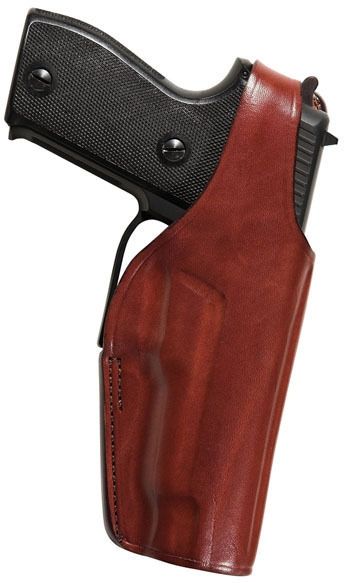 Bianchi 19L Thumbsnap Belt Slide Holster Left Hand Tan 22549 - Bianchi Holsters