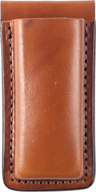 Bianchi 20A Open Magazine Pouch Plain Tan - Browning BDA .45 S&W 1006 & Similar - 10734
