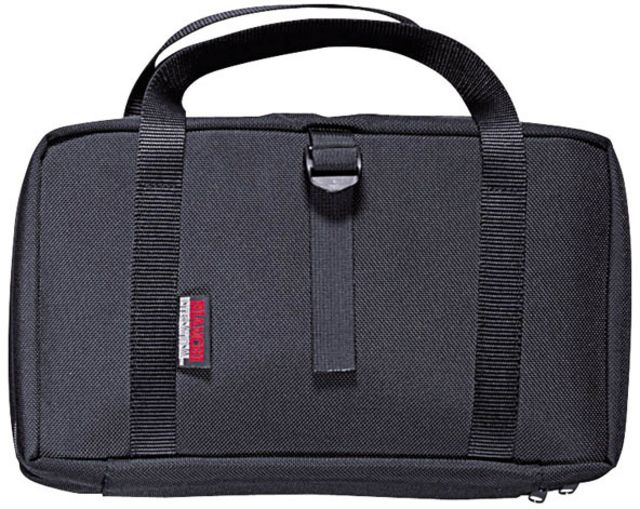 Bianchi 4452 Range Portfolio Pistol Case Black - 1 to 2 Handguns 6in BBL - Bianchi