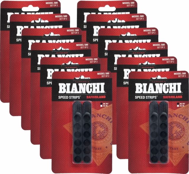 Bianchi 585 Speed Strips - Dozen Display Pack - Black 20056 by USA Bianchi Ammo Pouches