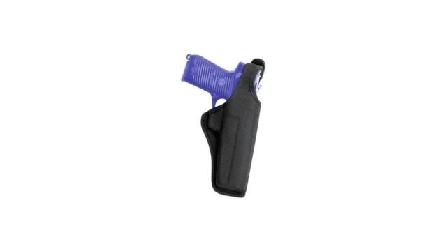 Bianchi 7105 Cruiser Duty Holster Left Hand Plain Black 22003 - Bianchi Holsters
